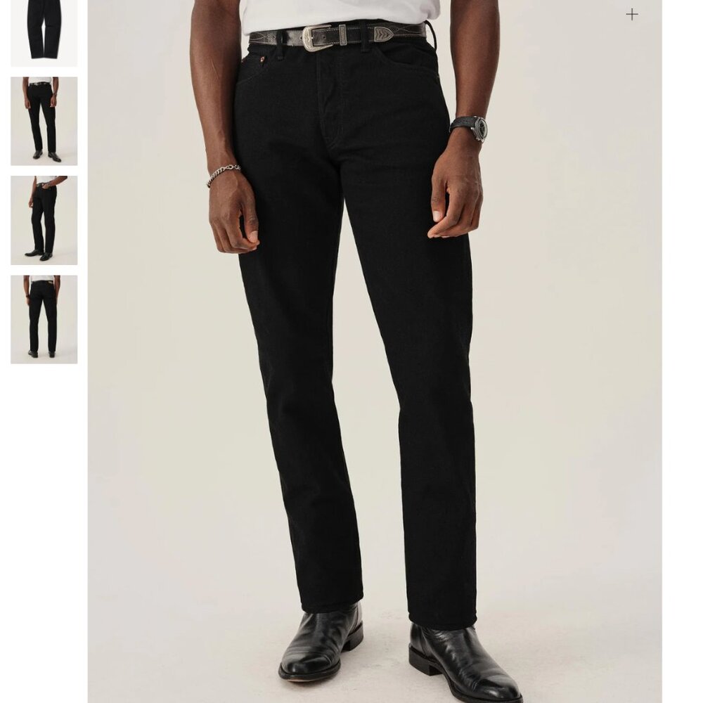 Buck Mason Maverick Slim Jeans, Size 33